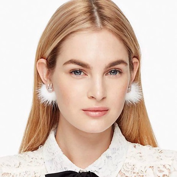 Kate Spade Rabbit Earrings - Picture 3 of 3